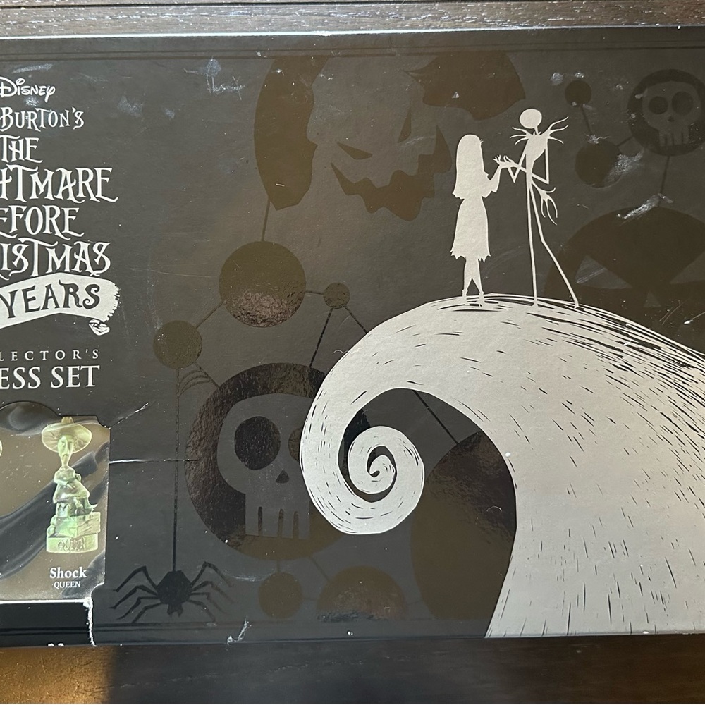Nightmare Before Christmas Chess Game Set
